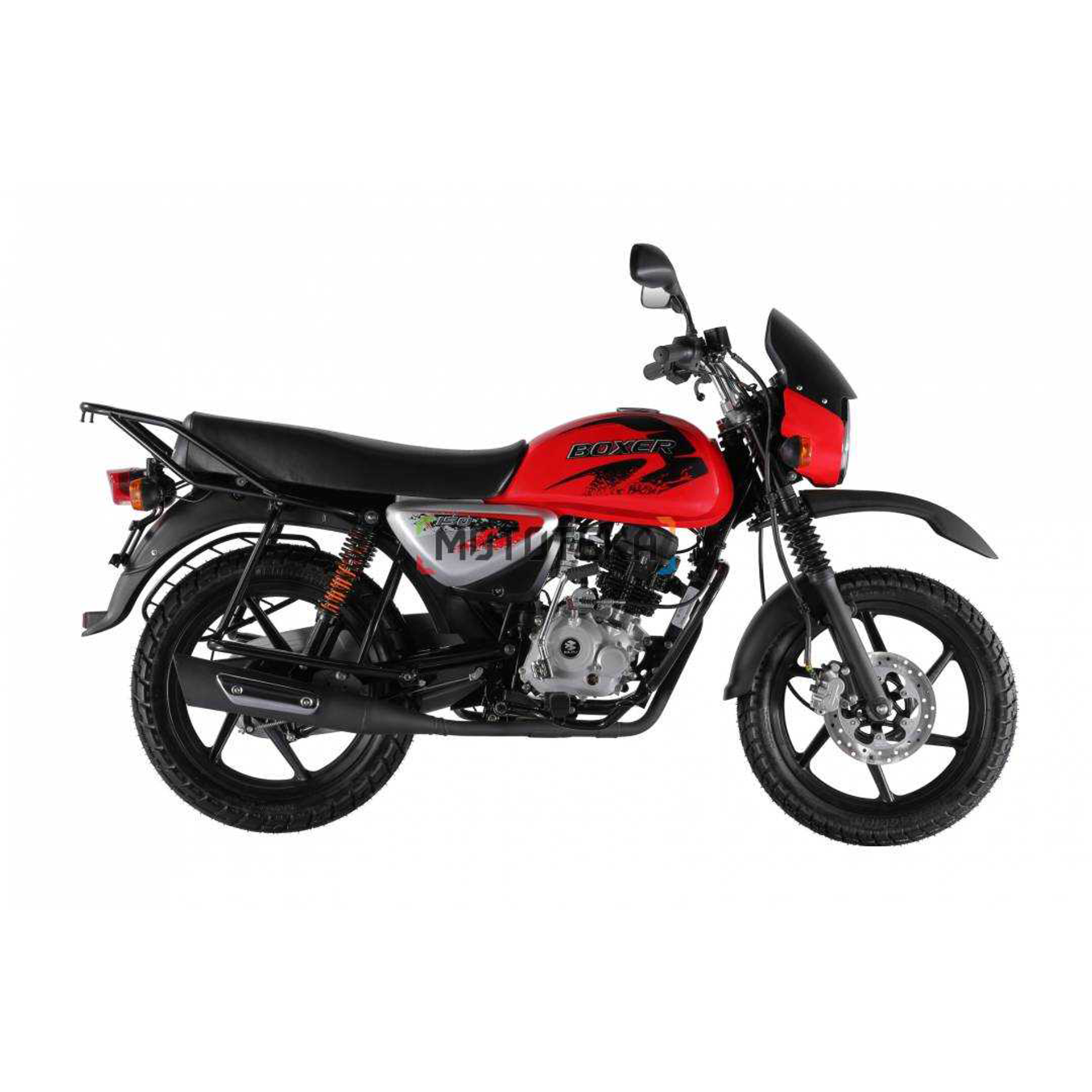 Мотоцикл Bajaj Boxer BM150X Disc, 5 передач, красный