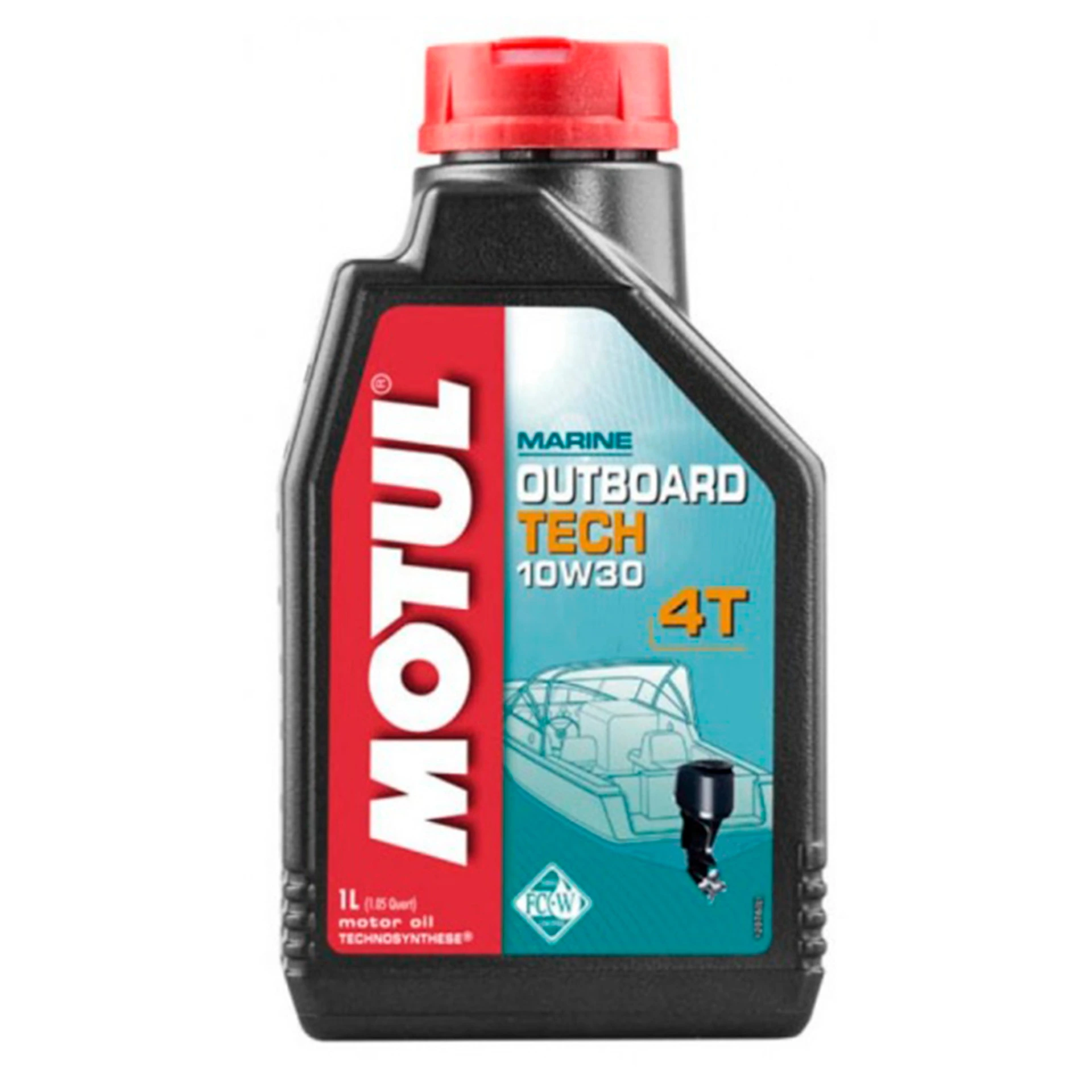 Масло моторное Motul Outboard TECH 10W30 полусинтетическое 4T 1л