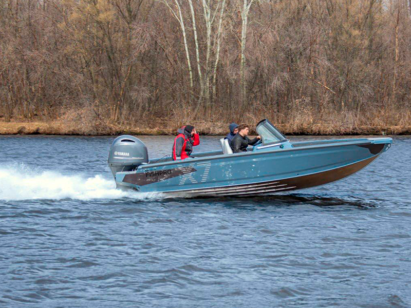 Представляем абсолютно новую лодку FISHPRO X7 от Vboats
