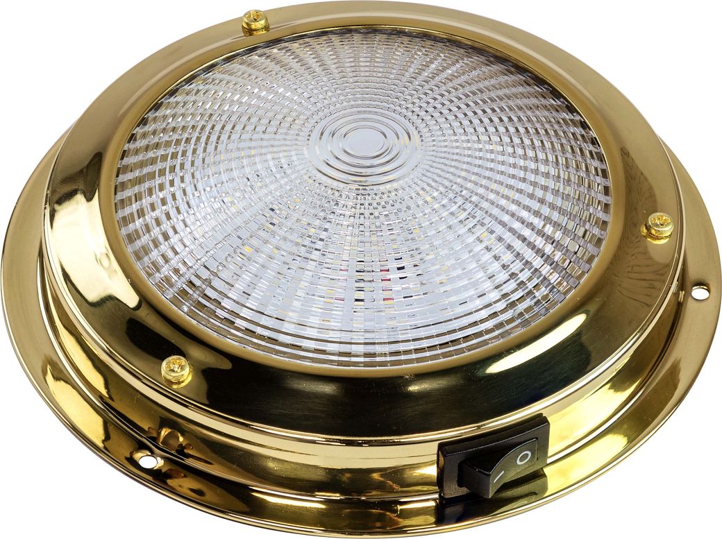 Светильник каютный светодиодный белый 12 В, D137mm, SeaFlo (упаковка из 10 шт.)