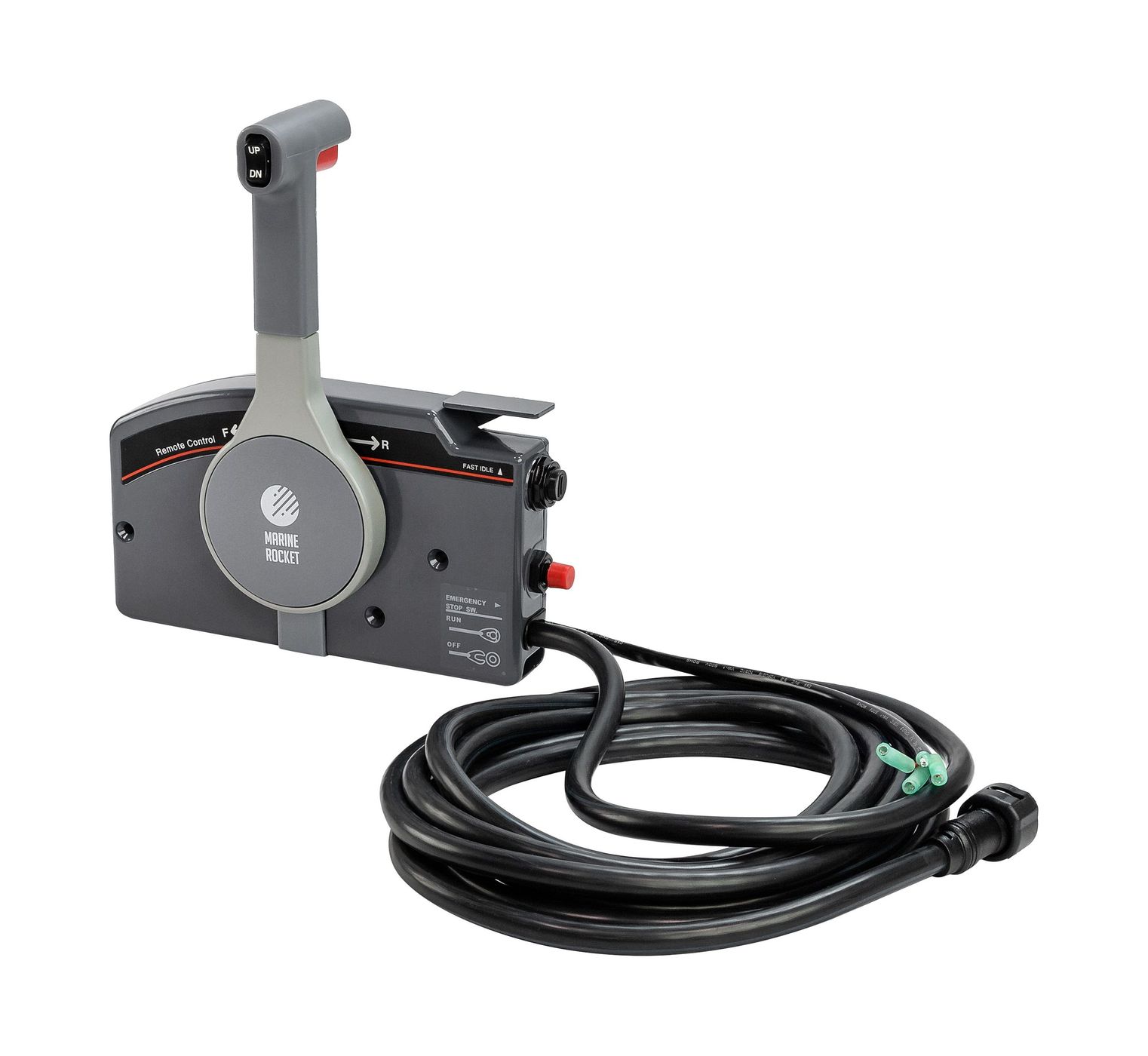 Дистанционное управление с гидроподъемом, толкает газ, 10P, 5м. (Yamaha 703), Marine Rocket