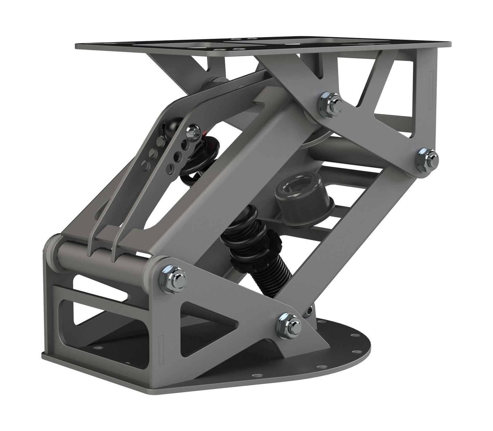 Стойка амортизационная Практик Storm, оцинкованная, окрашенная RAL 9023 Стойка амортизационная Практик Storm, оцинкованная, окрашенная RAL 9023