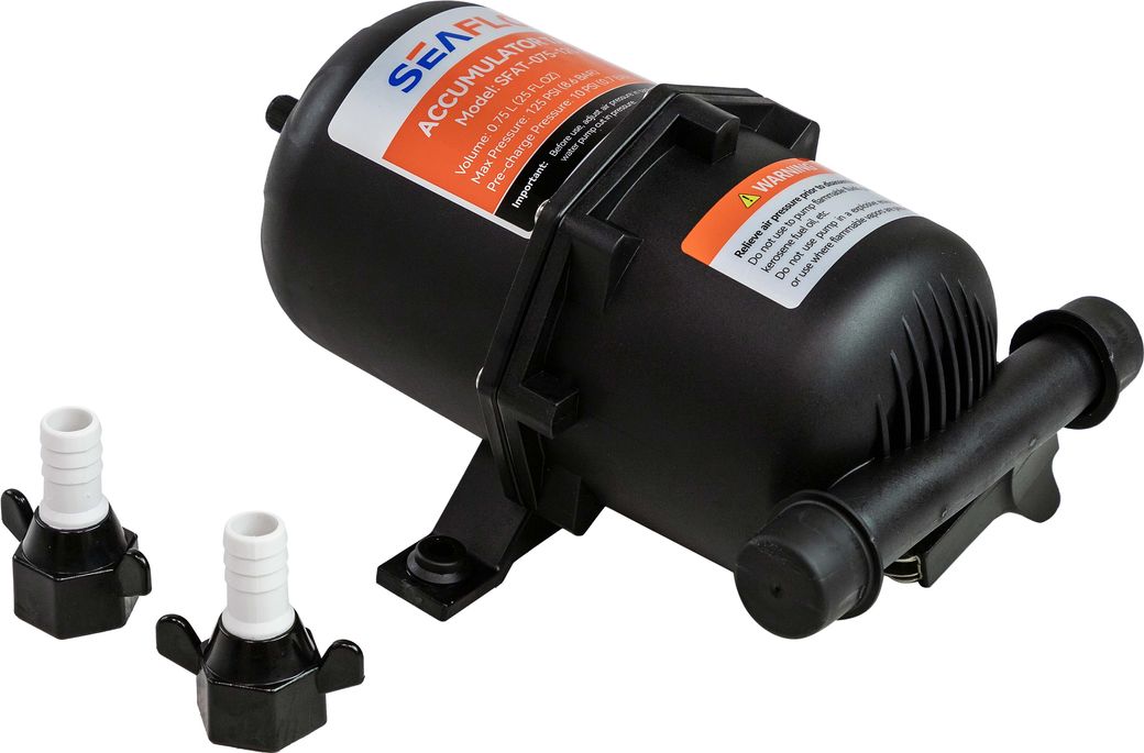 Демпфирующая емкость (напорный бак), 0,75л, SeaFlo (упаковка из 12 шт.)