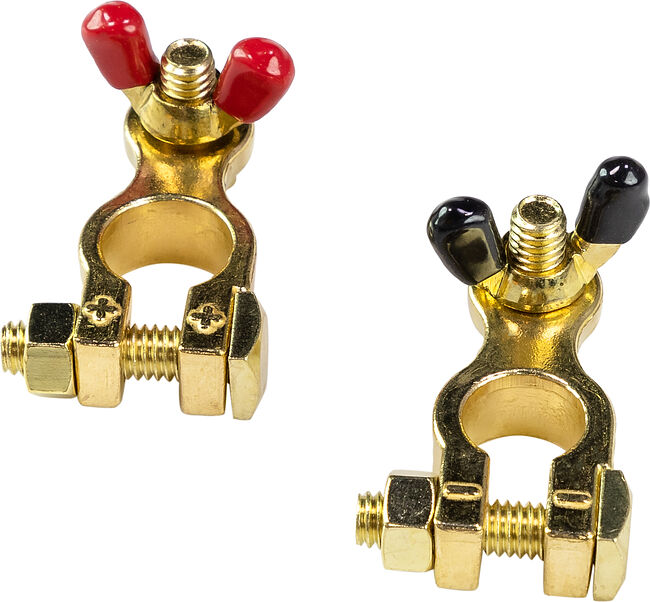 Комплект латунных клемм аккумулятора (+ и -)