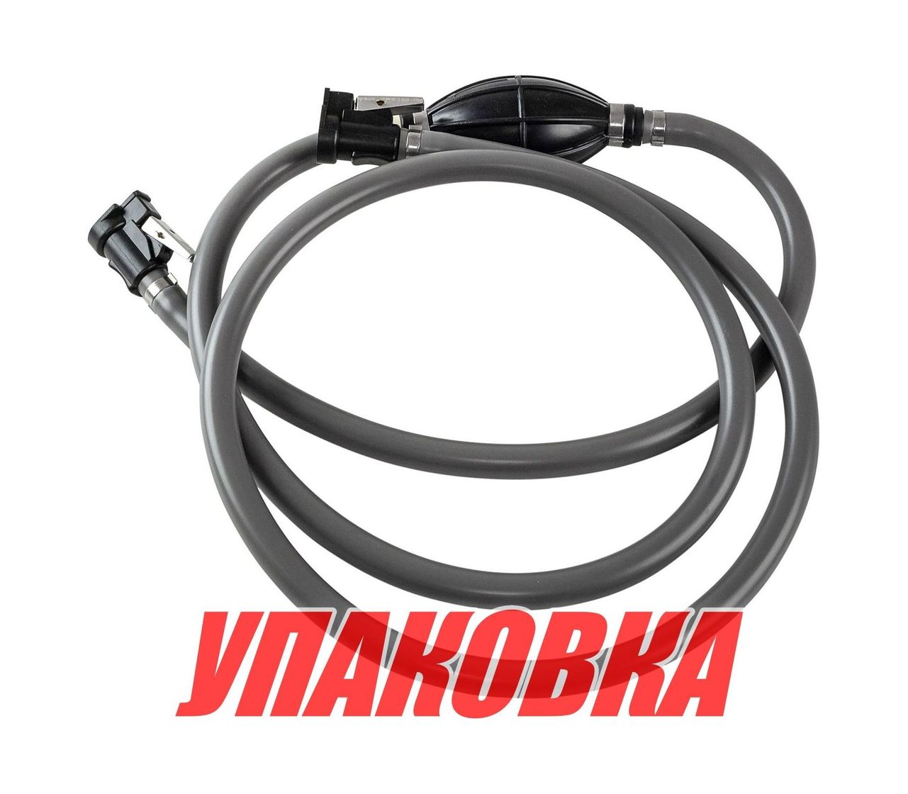 Шланг топливный d8.5/D14 мм с грушей и топливными переходниками OMC/Suzuki (упаковка из 50 шт.)