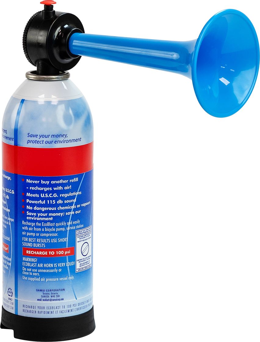 Горн туманный пневматический EcoBlast, стальной ба (упаковка из 36 шт.)
