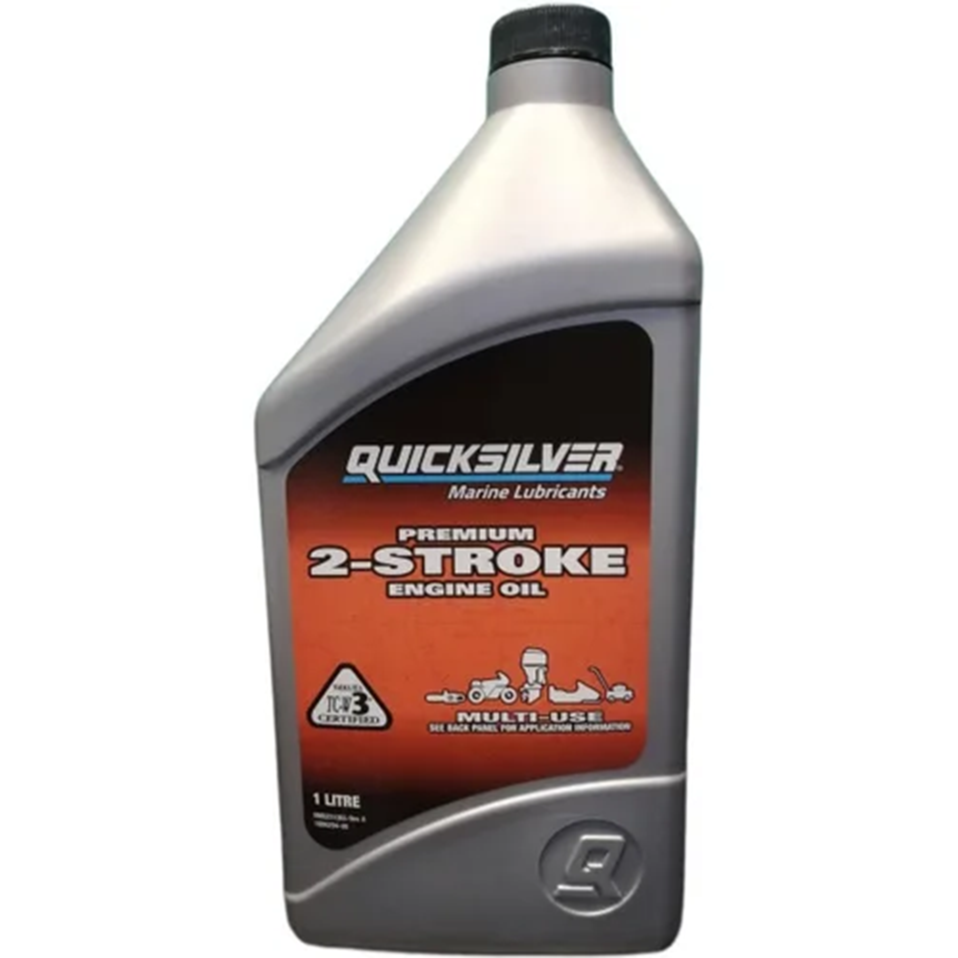 Масло моторное Quicksilver TC-W3 Premium 2Т 1 л (замена на 8M0230940)
