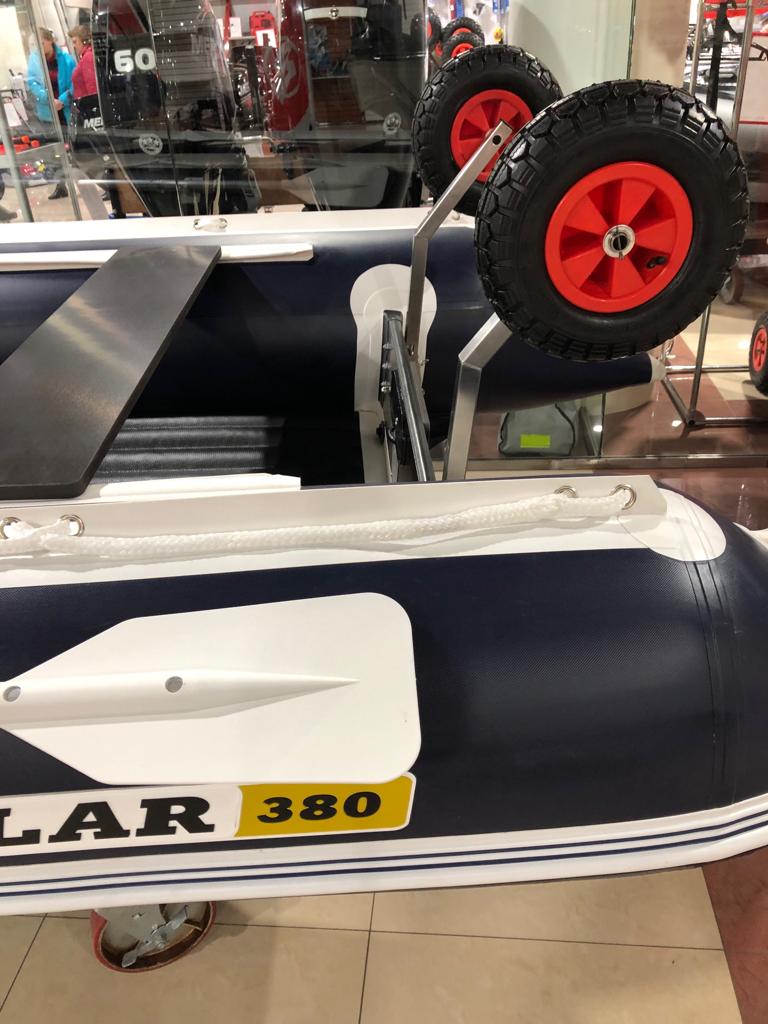 Комплект колес транцевых откидных универсальных 330 Комплект колес транцевых откидных универсальных 330