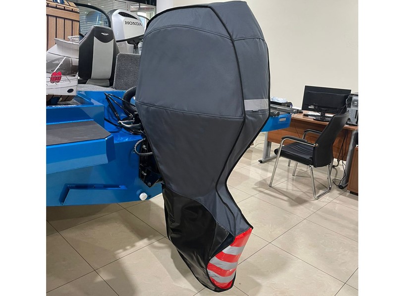 Чехол на мотор (slim) Hidea F100-130 FEL-T темно-серый