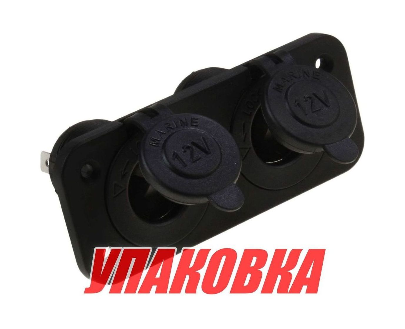 Панель с двумя разъёмами прикуривателя (упаковка из 40 шт.)