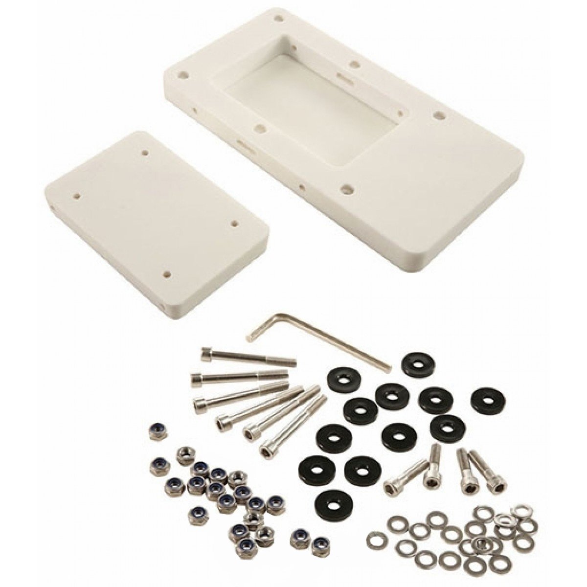 Быстроразъемный кронштейн,композит,белый