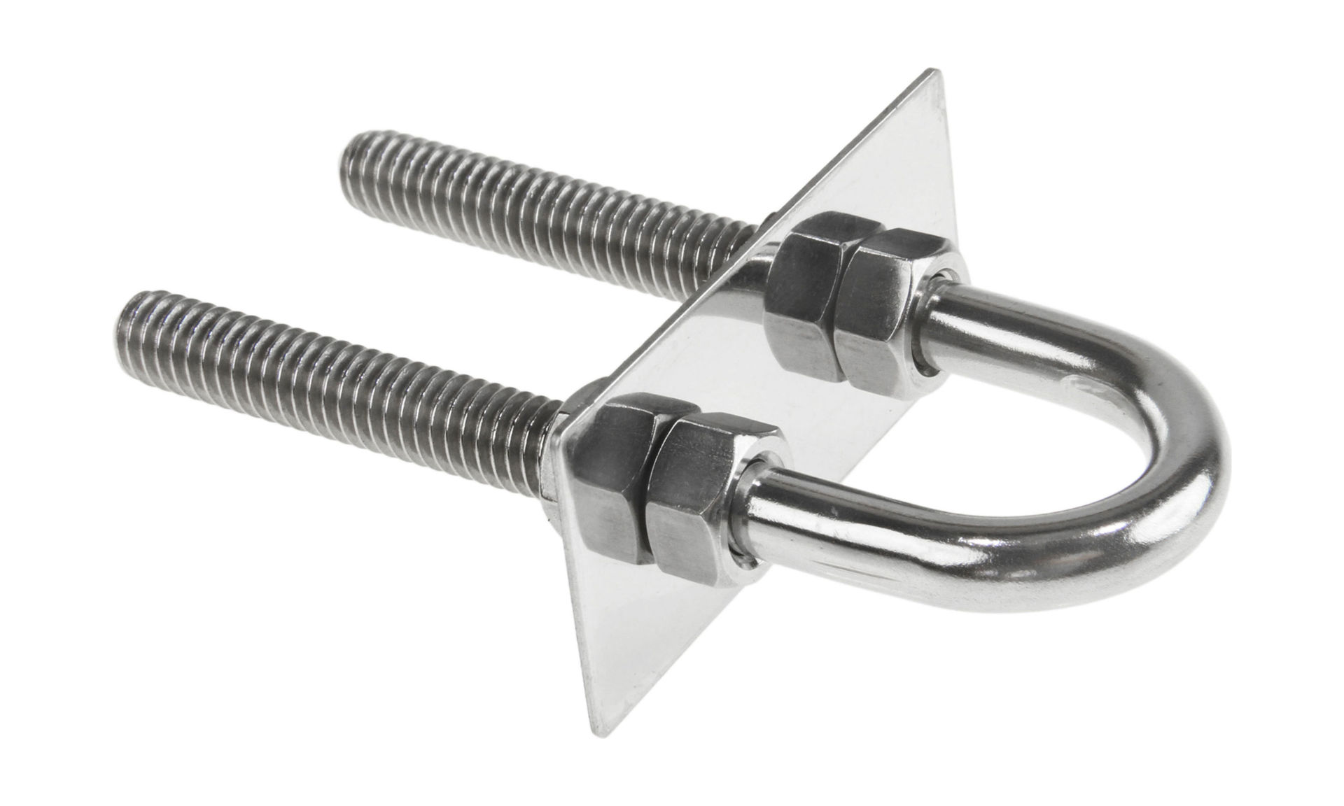 Рым-болт U-образный D9.5 мм, Lрез. 89 мм