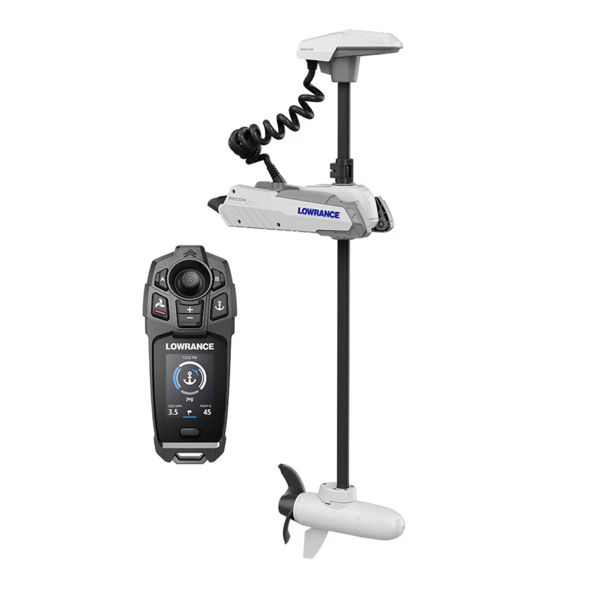 Лодочный электромотор Lowrance Recon 72 Trolling Motor 24V/36V с пультом, белый