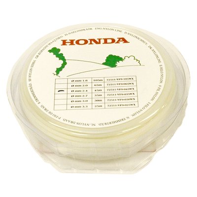 72511-VF9-050WXWH Леска для кустореза Honda нейлоновая 3,3 мм, 50м 72511-VF9-050WXWH Леска для кустореза Honda нейлоновая 3,3 мм, 50м