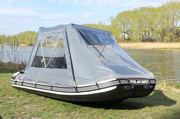 Ходовой тент для лодок серии Merlin (Кречет) 385