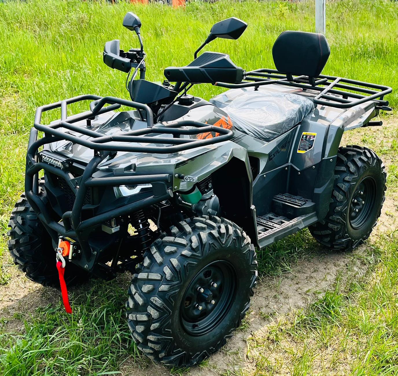 Квадроцикл (комплект для сборки) Explorer 300 4х2 Черный матовый (RR) Квадроцикл (комплект для сборки) Explorer 300 4х2 Черный матовый (RR)