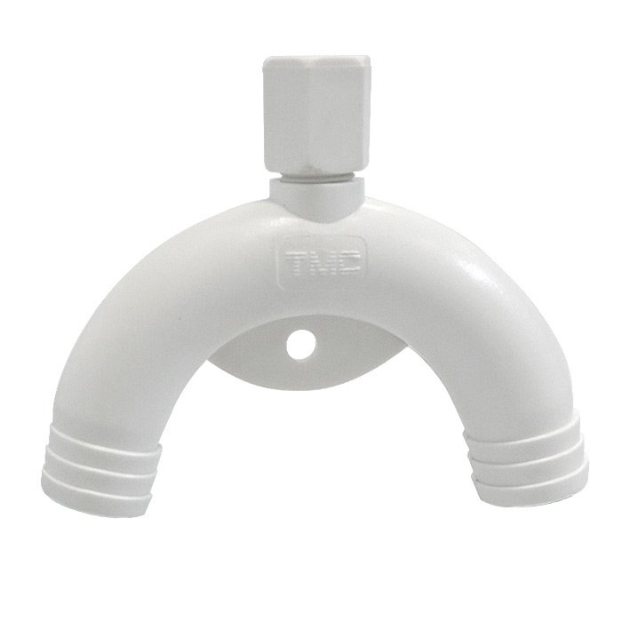 Колено 19 мм пластик. с вентиляцией Колено 19 мм пластик. с вентиляцией