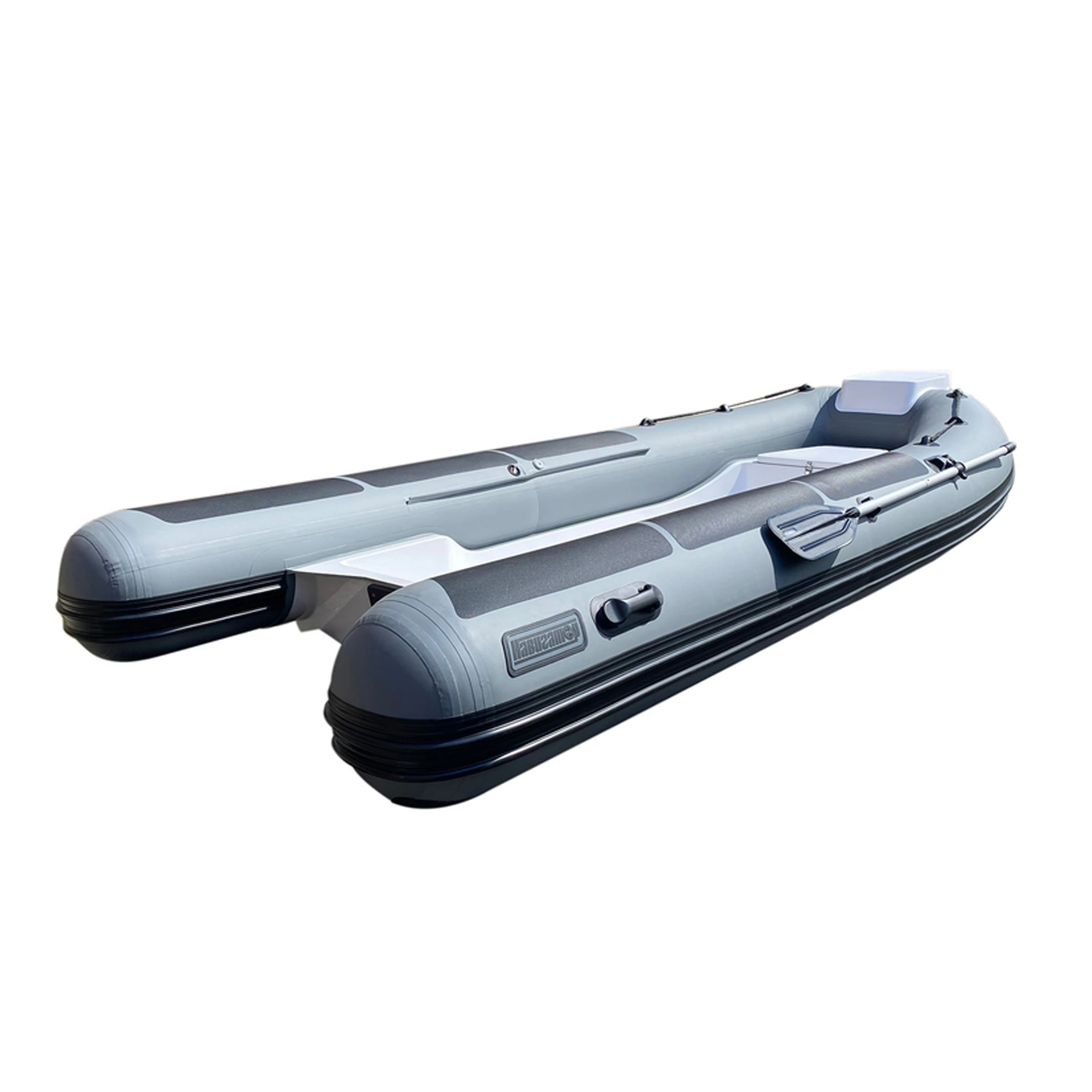 Лодка RIB Forza Marine Навигатор 400R PRO черный/серо-графитовый