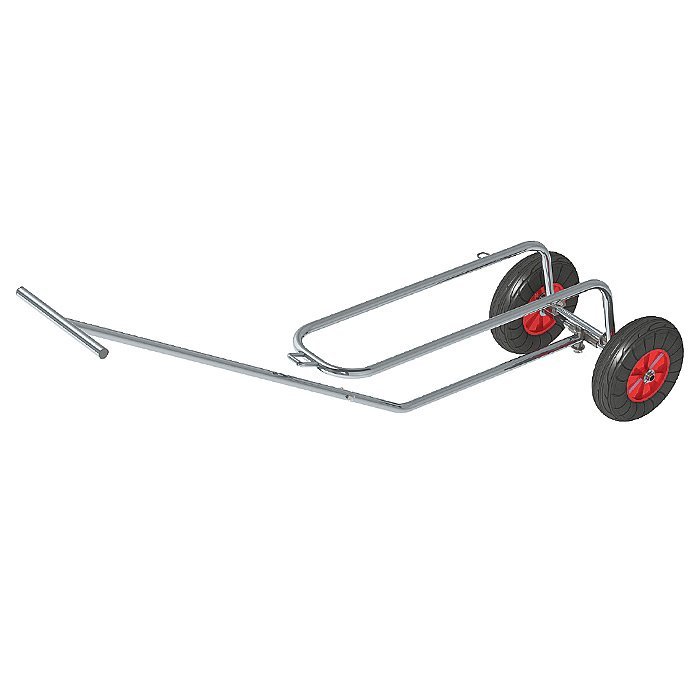 Тележка подкильная для надувных лодок малая нержавеющая сталь