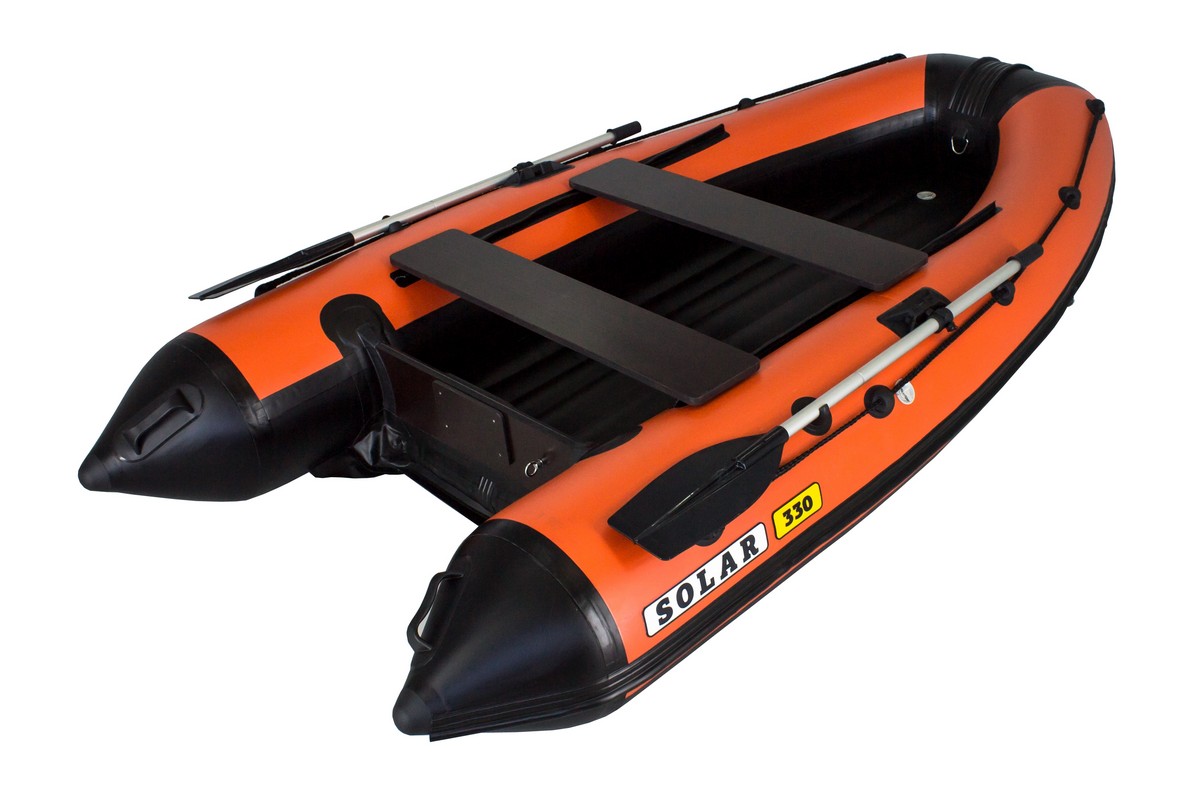 Лодка ПВХ Solar Оптима-330 оранжевый