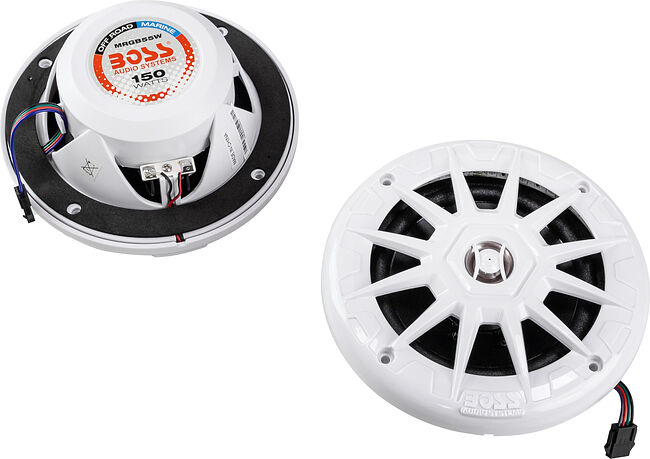 Акустика 5,25" с RGB подсветкой (2 шт., белые) Акустика 5,25" с RGB подсветкой (2 шт., белые)