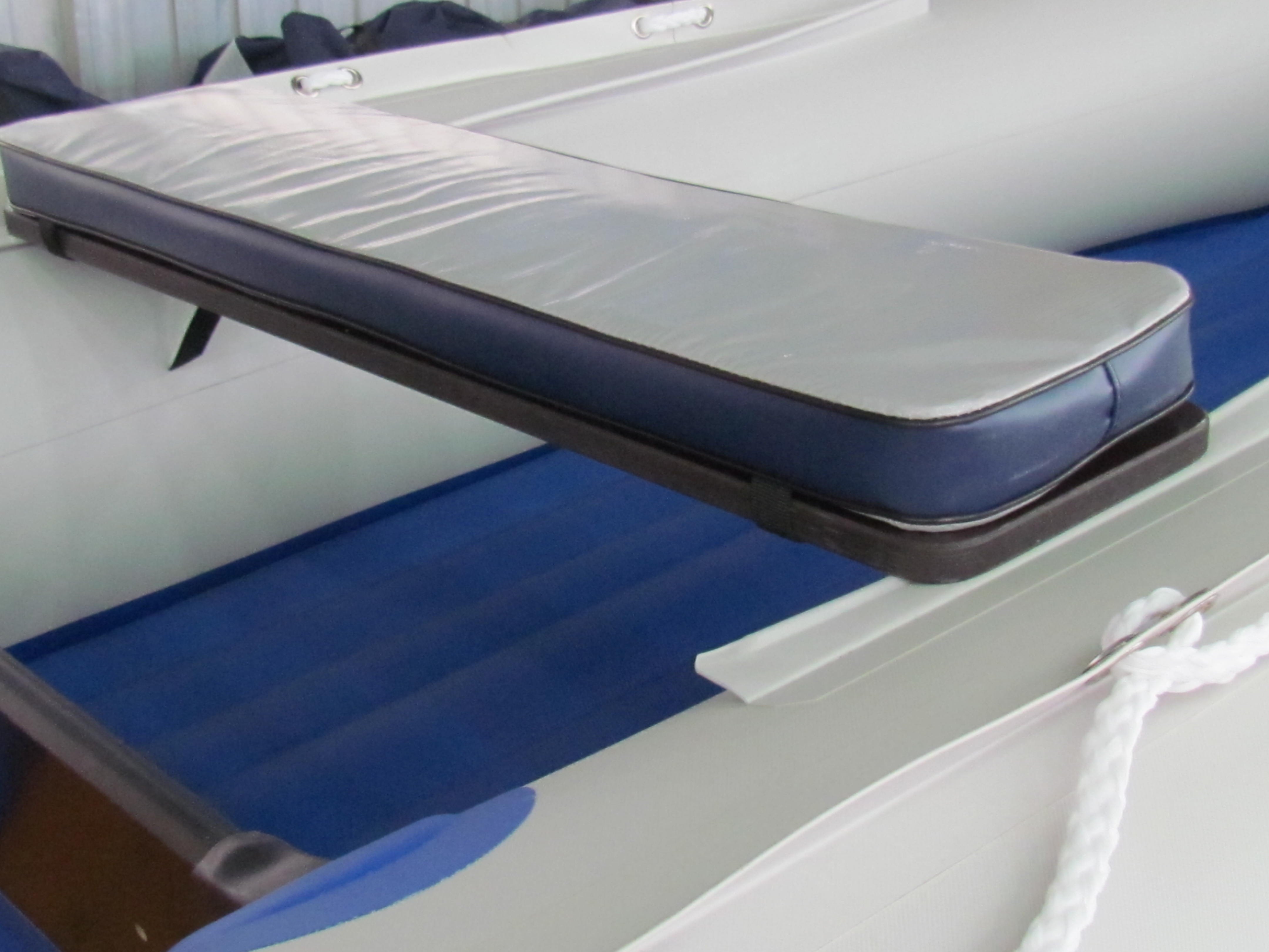 Накладка без сумки на сидение S-420 (500,600) JET (серо-синий)