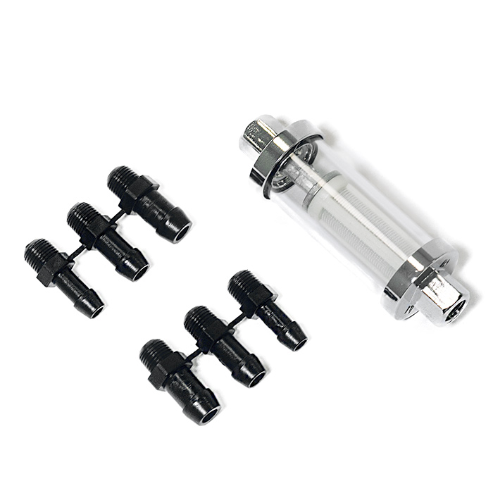 Фильтр топливный универсальный SUNFINE для ПЛМ, под шланг 8-12 мм 