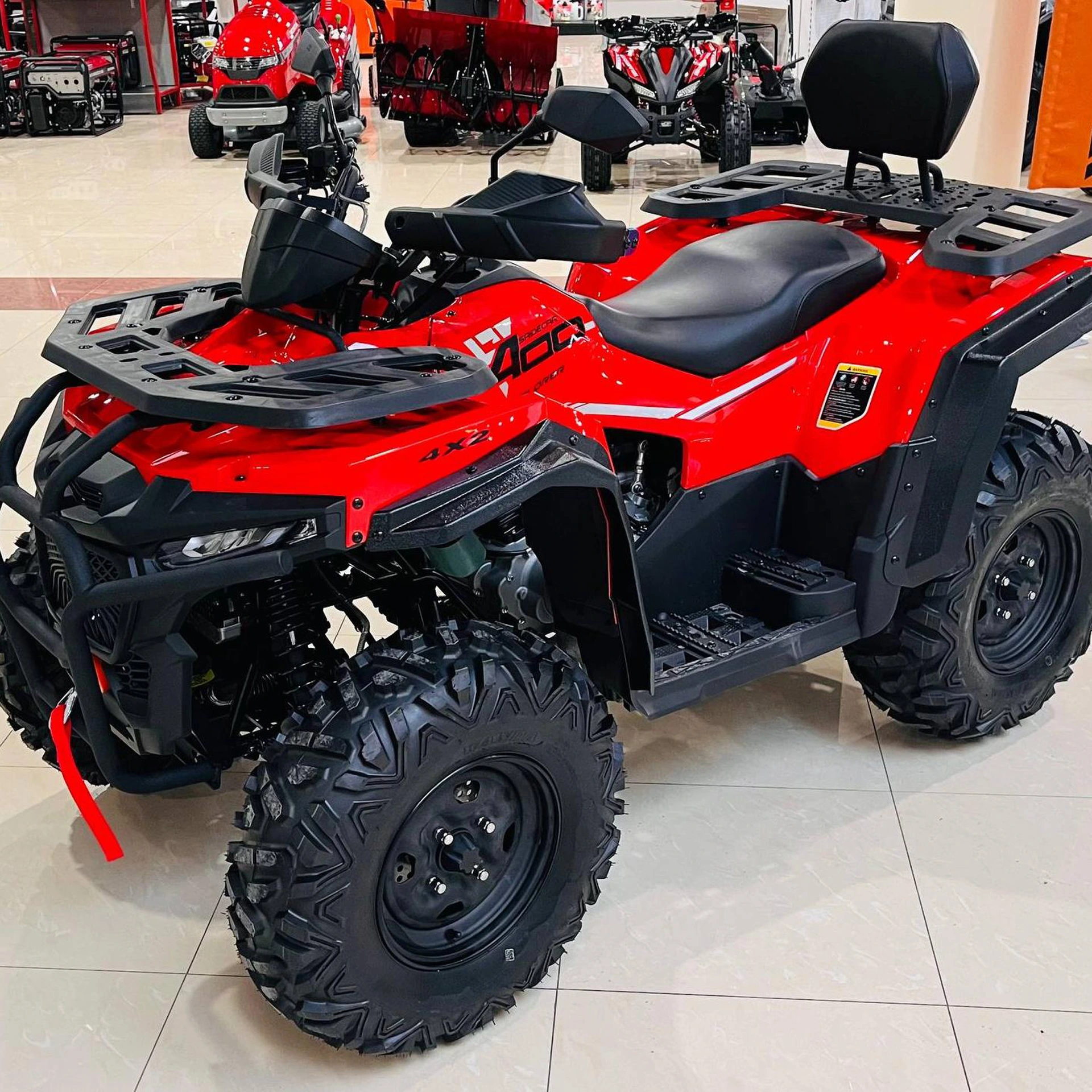 Квадроцикл (комплект для сборки) Explorer 400 Deluxe 4х2 Красный (RR)