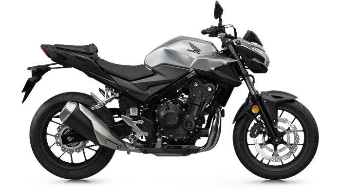 Мотоцикл Honda CB400F белый