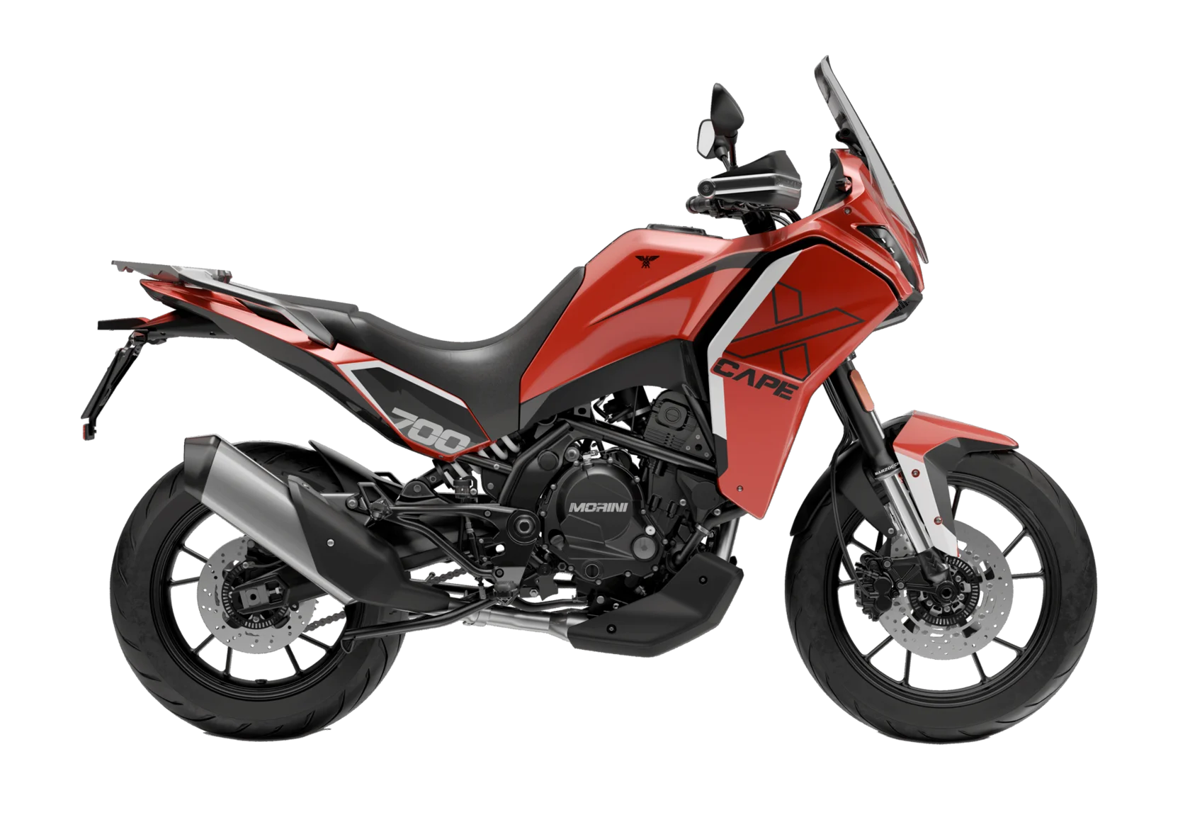 Мотоцикл Moto Morini X-CAPE 700 Alloy Wheel Base, красный