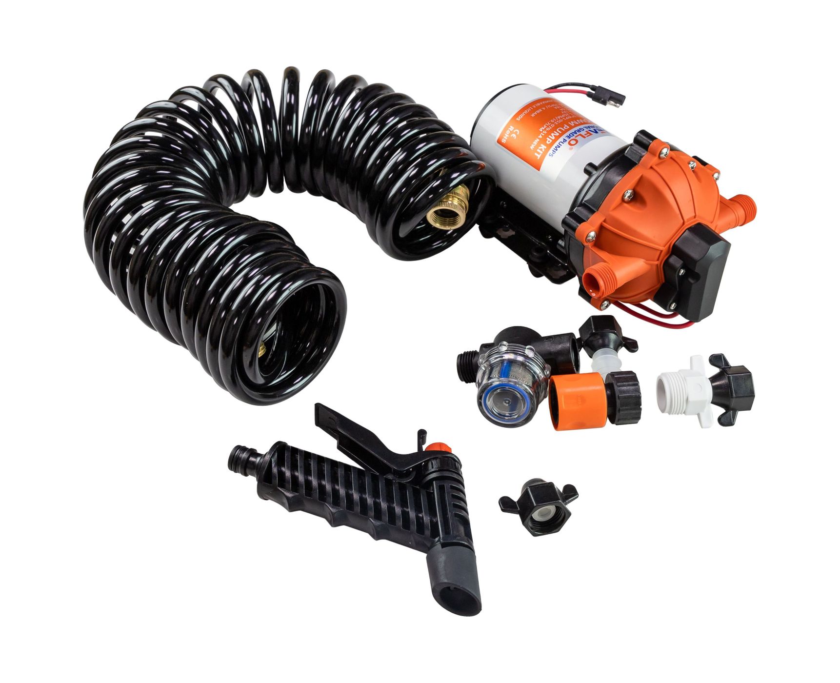 Комплект помывочный, 12 В, 19,7 л/мин, 70 PSI (упаковка из 12 шт.)