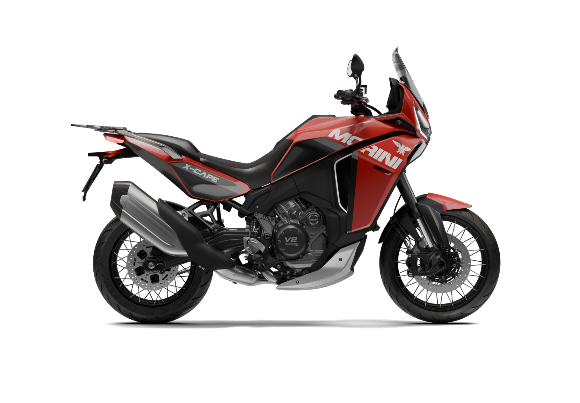 Мотоцикл Moto Morini X-CAPE 1200 красный