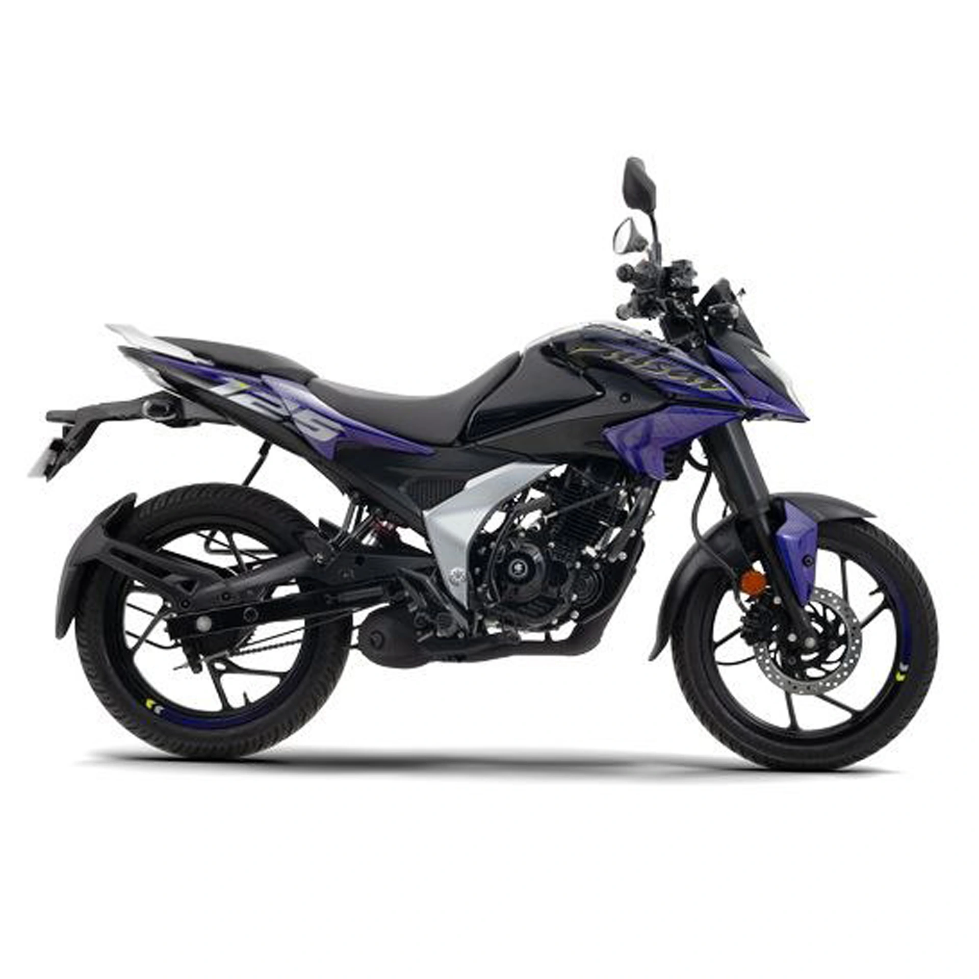 Мотоцикл Bajaj Pulsar N125 фиолетовый