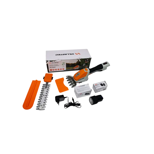 Кусторез Villartec HA1462S SET: АКБ AC1415 + ЗУ AM1415, без кейса