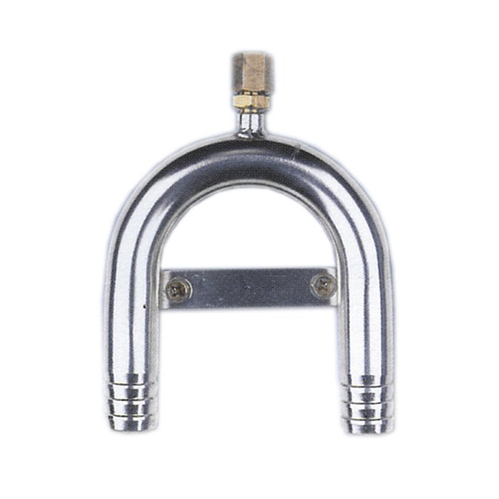 Колено 25 мм нерж. с вентиляцией Колено 25 мм нерж. с вентиляцией