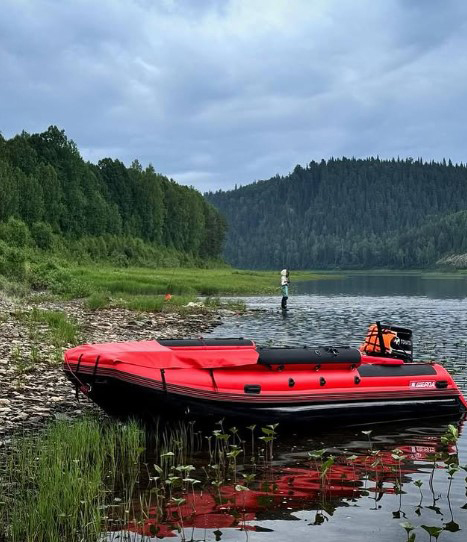 Лодка ПВХ Выдра Шерпа 470 К серый Лодка ПВХ Выдра Шерпа 470 К серый