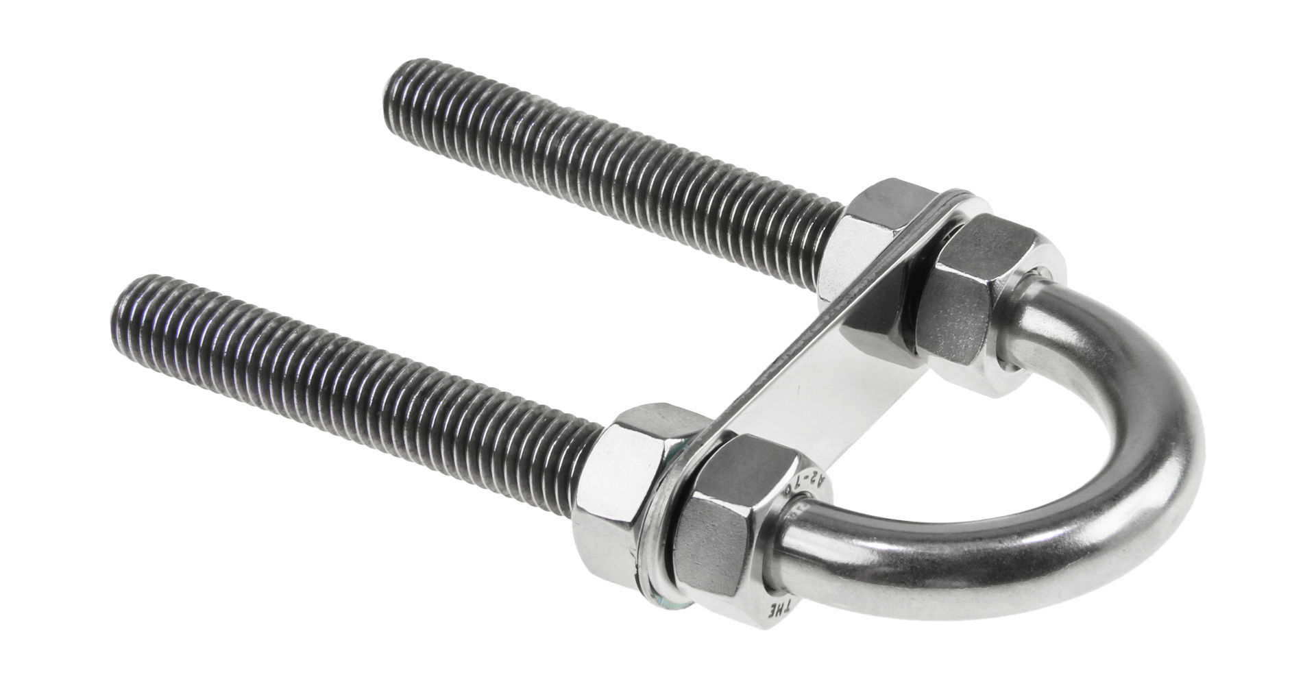 Рым-болт U-образный D12 мм, Lрез. 95 мм