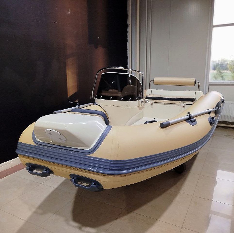 Лодка RIB Skylark Rider R450 бежевый (комплект №1)