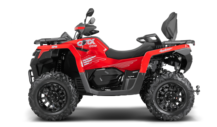 Квадроцикл HND QRX 650 красный