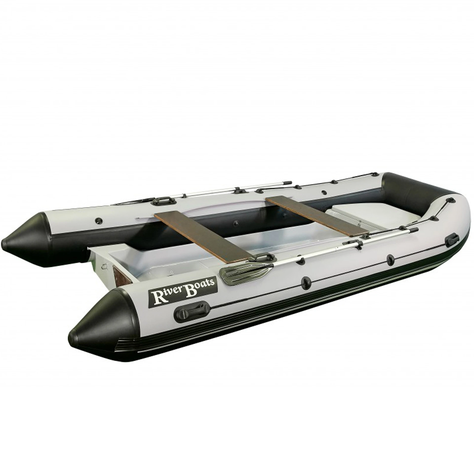 Лодка RIB River Boats RB 430 встроенный рундук (транец S-410 мм)