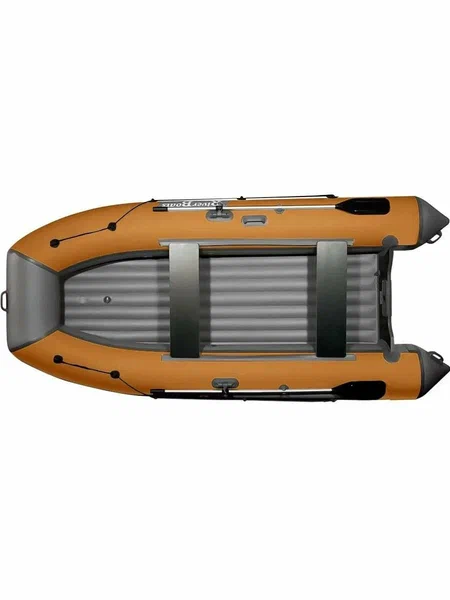 Лодка ПВХ River Boats RB 350 НДНД серо-оранжевый