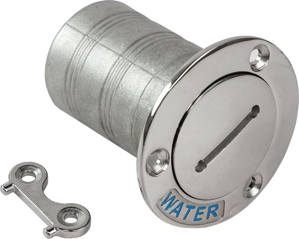 Горловина заливная для воды 50 мм, ключ Marine Rocket (упаковка из 4 шт.)