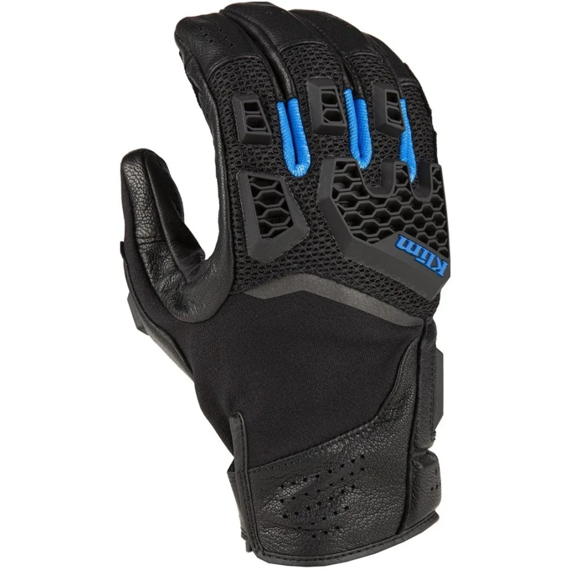 Мотоперчатки Klim Baja S4 (Black - Kinetik Blue, 2X)