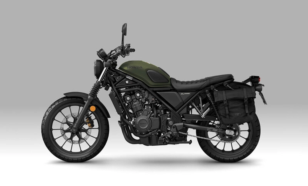 Мотоцикл Honda CL300 белый