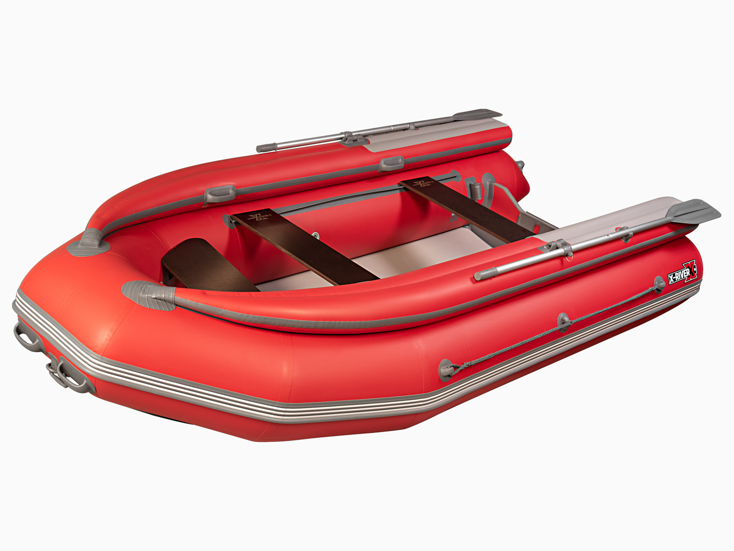 Лодка ПВХ X-River Rocky 395 НДВД + усиленное дно и баллон + Фальшборт