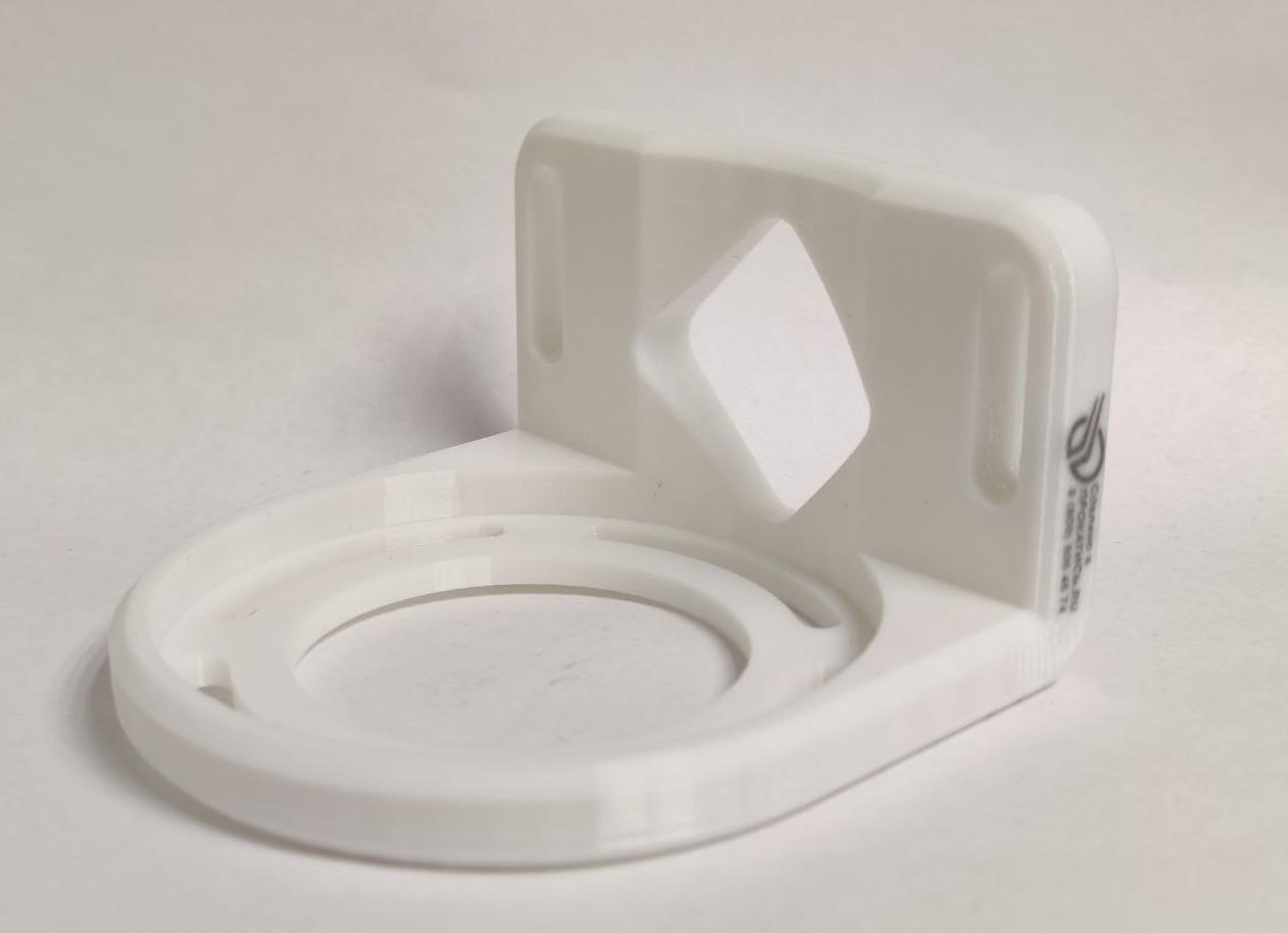 Кронштейн для FixPoint / PointLite  в т-паз (белый, без крепежа), Прокатись.Ру