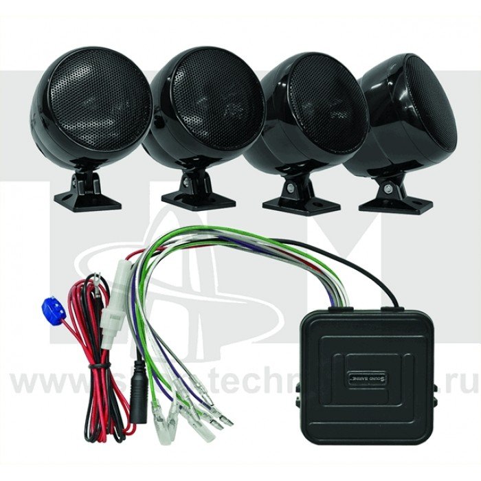 Акустика Sound Marine MOTO 3" 4-полосная MOTO-830B