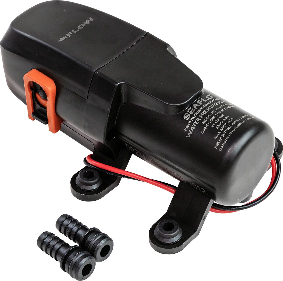 Помпа водоподающая SeaFlo, 12в, 5.6л/мин, 2.8 бар, 4.5 А (упаковка из 10 шт.)