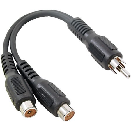 Y-адаптер RCA малый