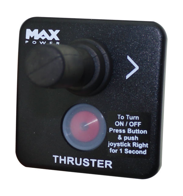 Пульт управления подруливающим устройством Max Power с джойстиком, черный